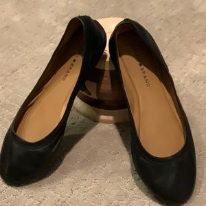 Lucky Brand Erin Black Ballet Slipper Flat Size 9